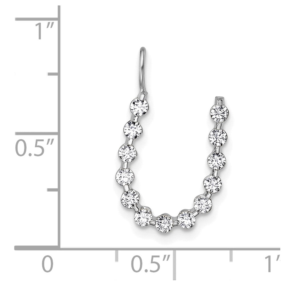 True Origin Lab Grown Diamond VS+ F+ Complete Alphabet U Pendant