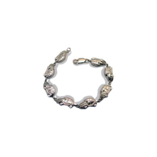 PT Front View Bracelet - Silver