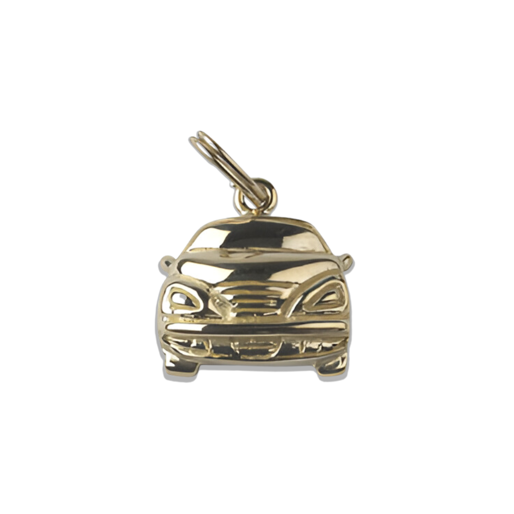 PT Front View Charm - Gold