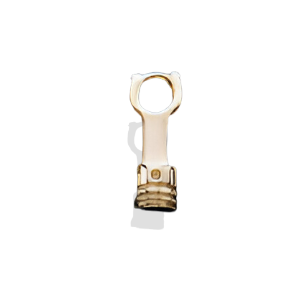 Piston Rod Pendant - Gold