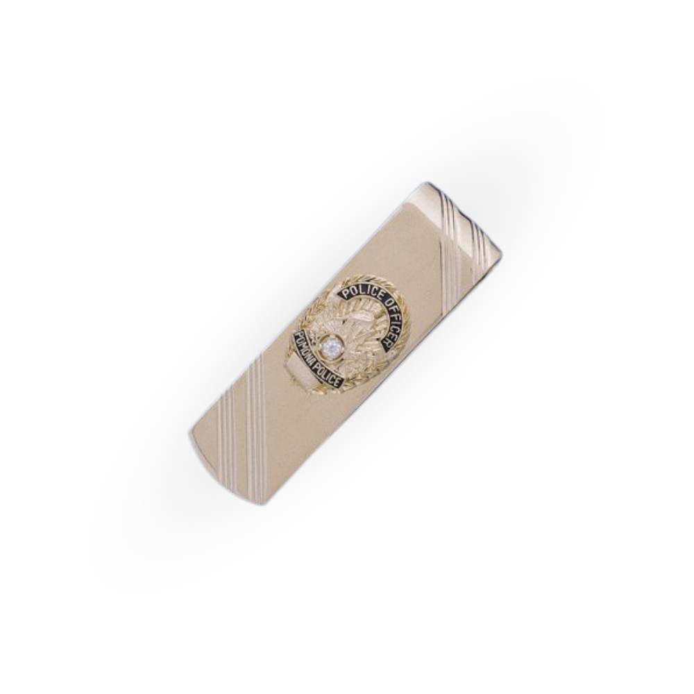 Pomona Police Department Money-Clip - Gold