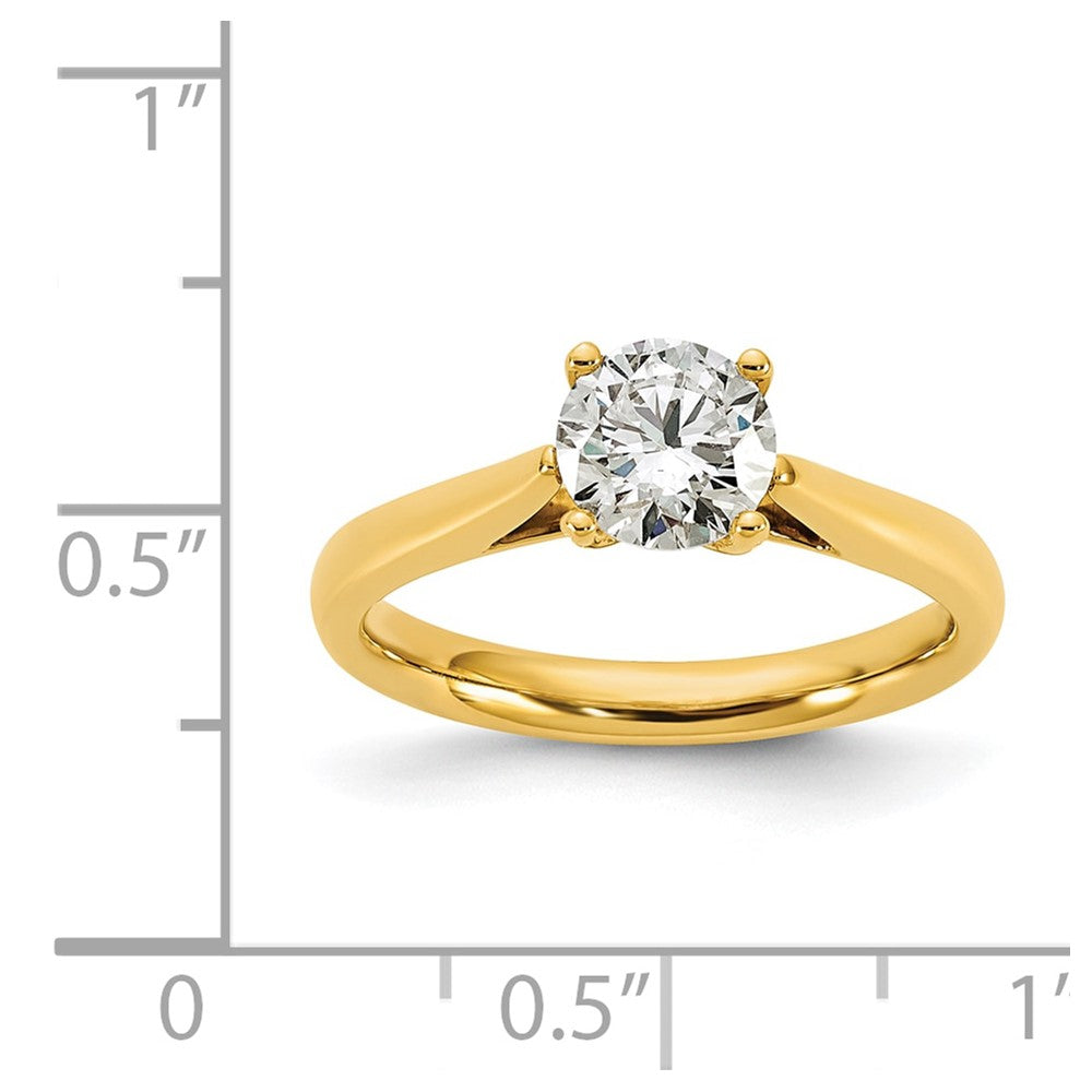 True Origin Lab Grown Diamond VS/SI+ G+ Round Solitaire Engagement Ring