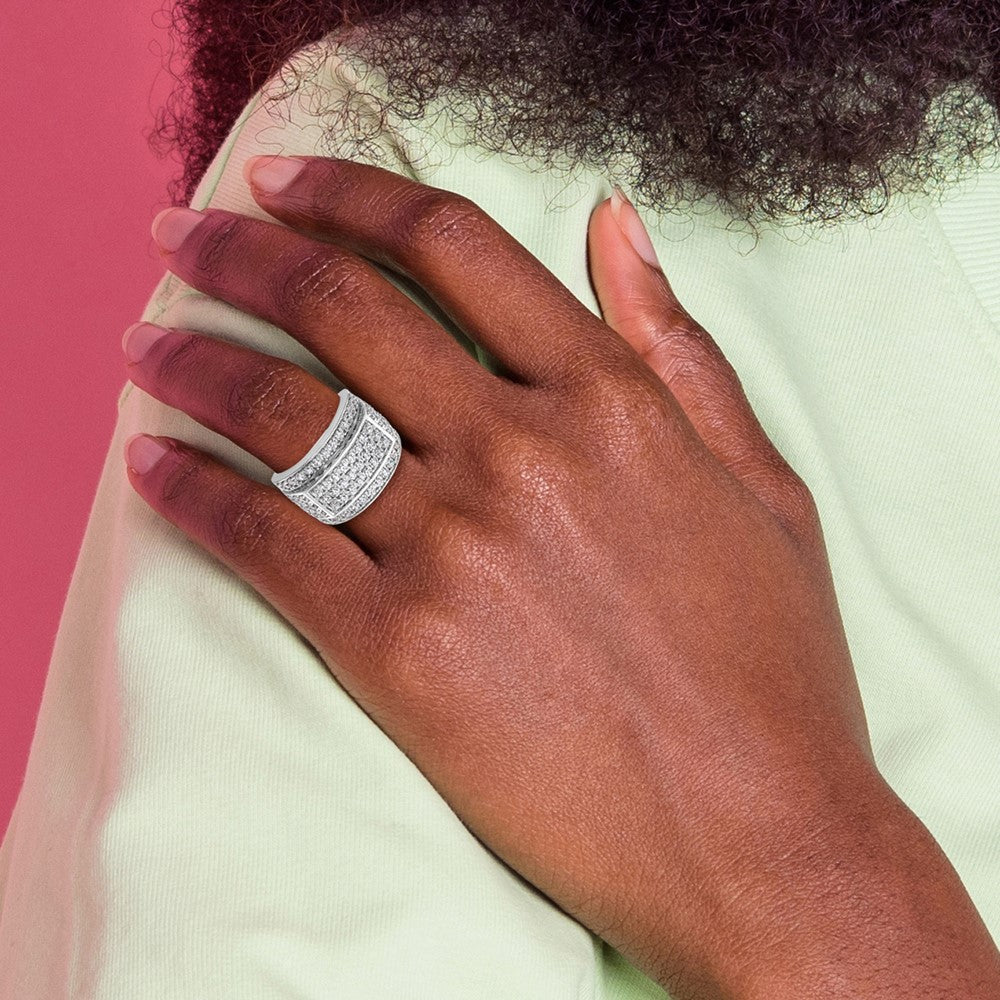 True Origin Men's Lab Grown Diamond VS+ F+ Complete Heirloom Ring
