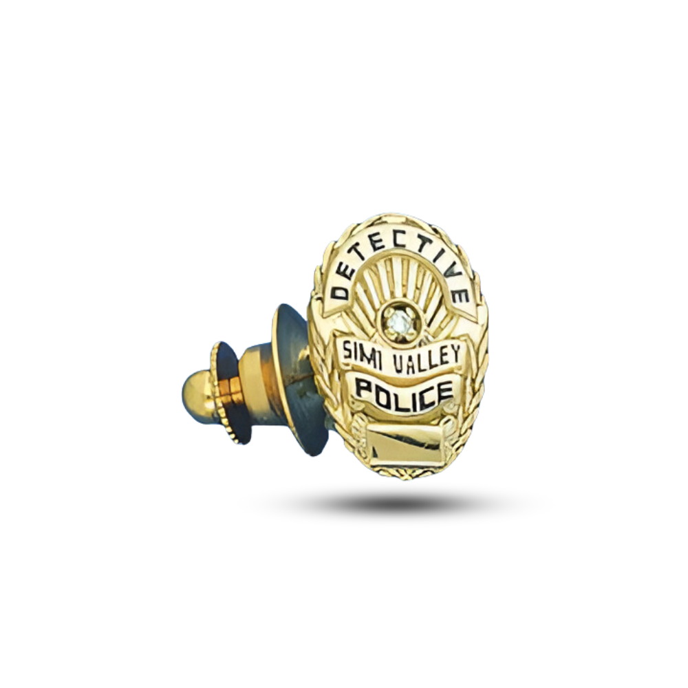 Simi Valley Police Department Badge Pendant Pin Tie Tack