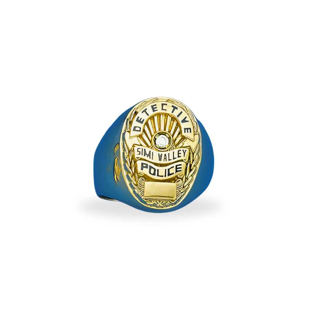 Simi Valley Police Department Badge Ring
