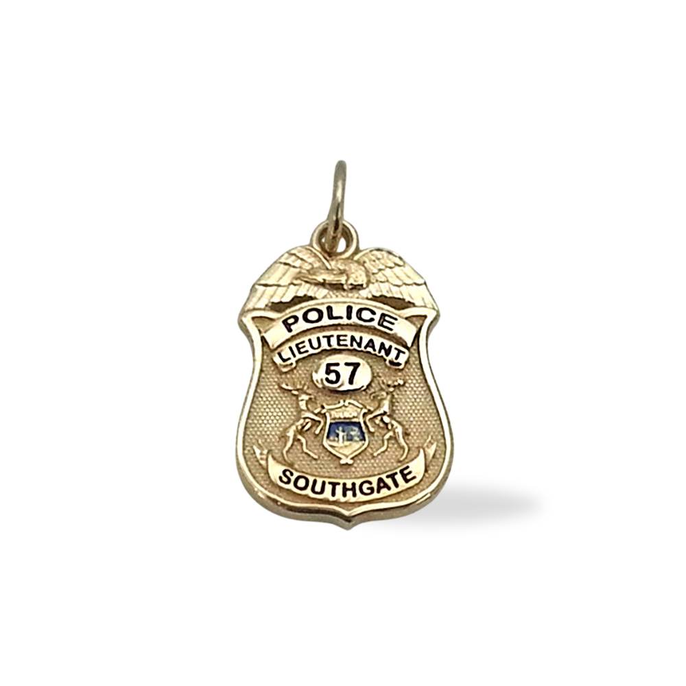 Southgate Police Dept. Badge Pendant