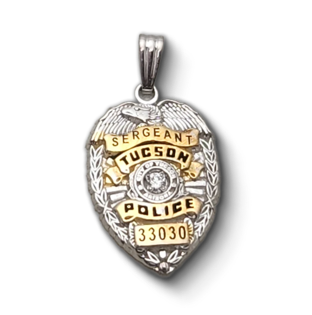 Tucson Police Department Badge Pendant