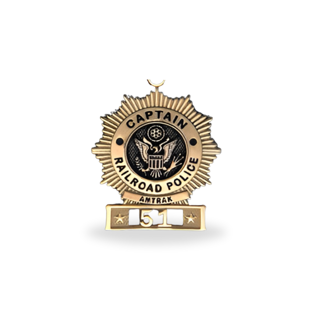 U. S. Railroad Police Pendant - Captain