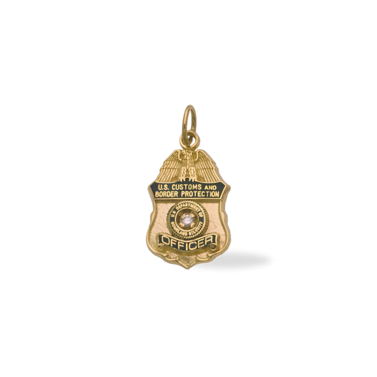 US Customs and Border Patrol Badge Pendant