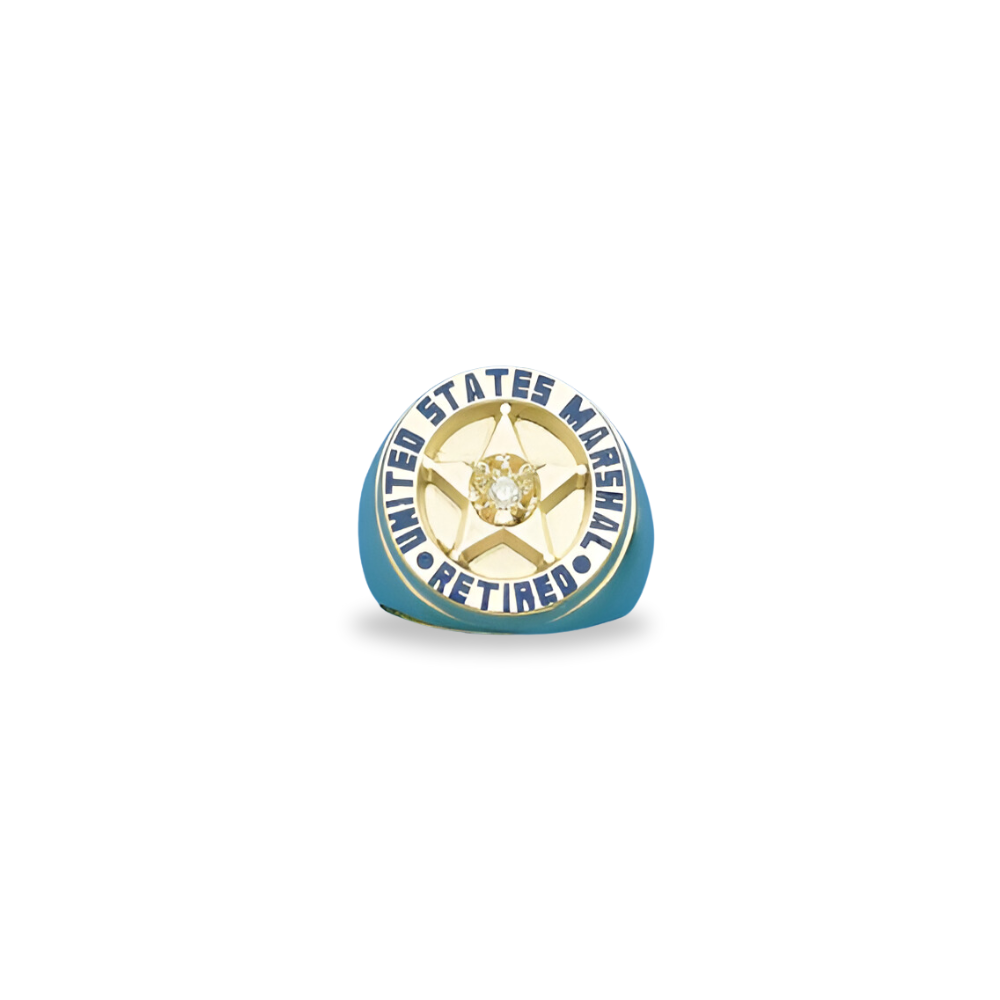 US Marshall Badge Ring