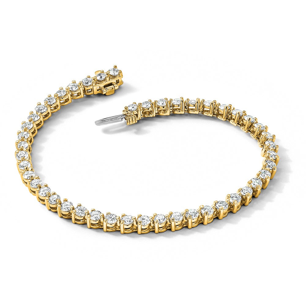 True Origin Lab Grown Diamond VS+ F+ Complete Tennis Bracelet