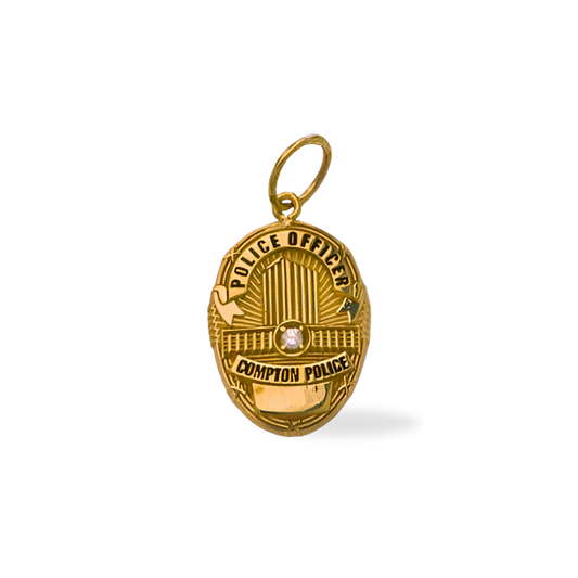 Compton Police Department Badge Pendant