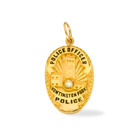 Huntington Park Police Department Badge Pendant