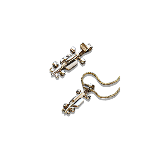 Indy Car Pendant - Diamonds
