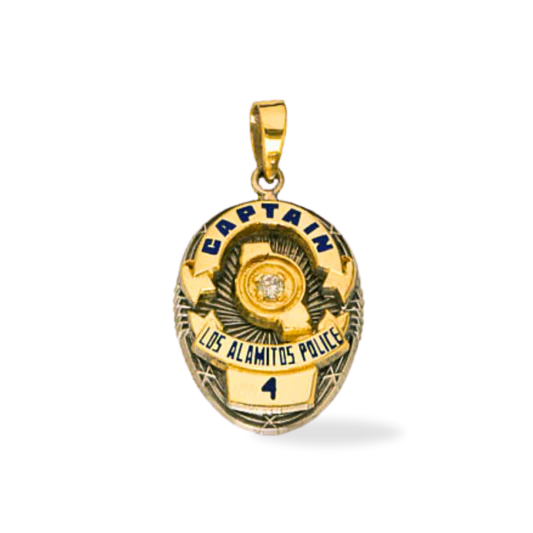 Los-Alamitos Police Department Badge Pendant