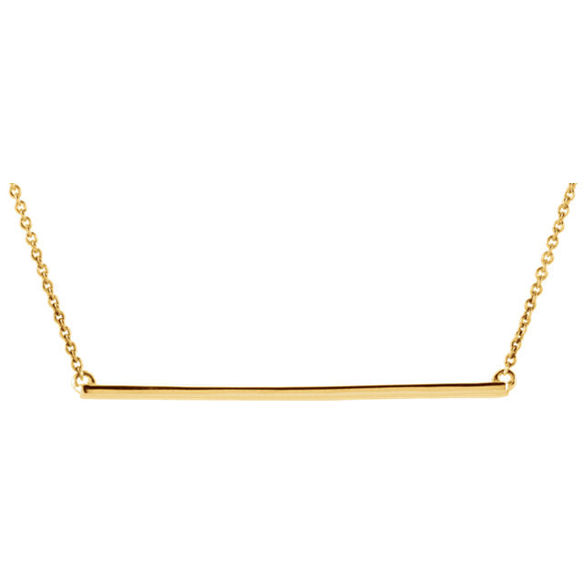 Gold Bar Necklace (Jurassic World)