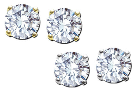 Round Diamond Studs
