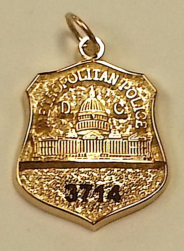 Metropolitan Police Department Badge Pendant