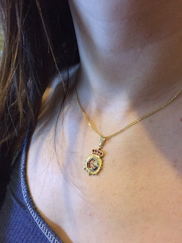 Spanish National Police Department Badge Pendant