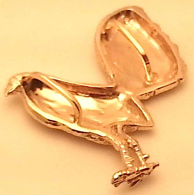 Hidden back bail for 1/5" rooster