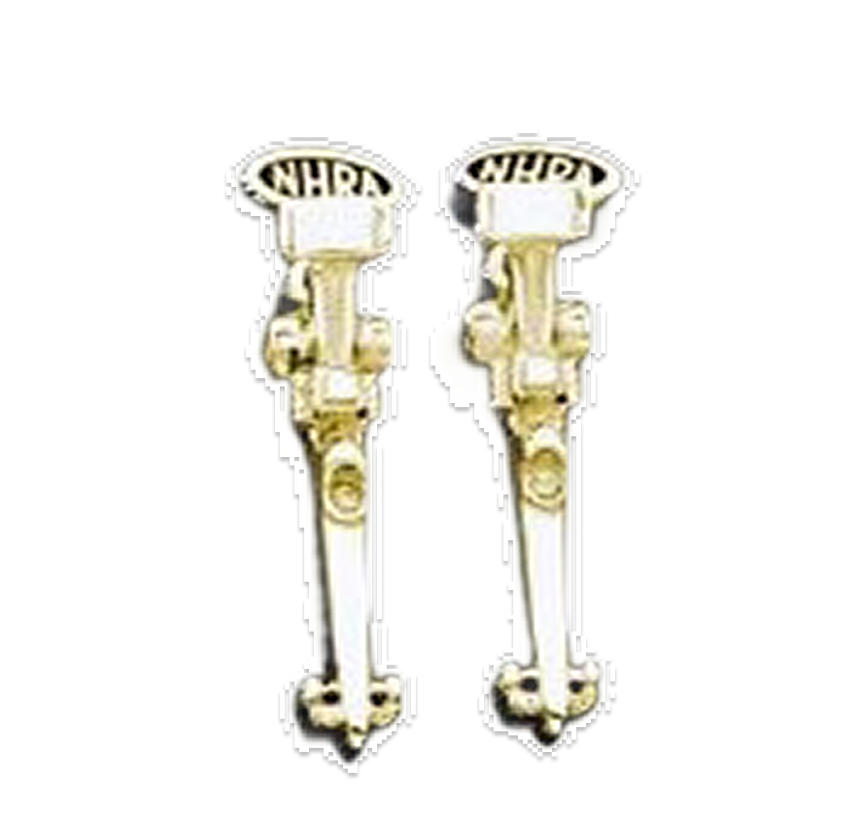 NHRA Top Fuel Dragster Dangle Earrings