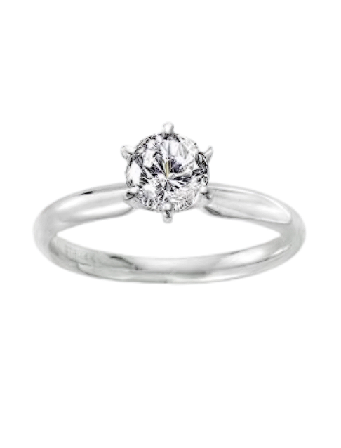 Lab Grown Round Brilliant Solitaire Diamond Ring - 2.50 Carat