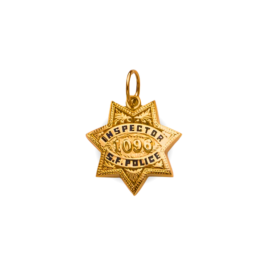 San Francisco Police Department Badge Pendant