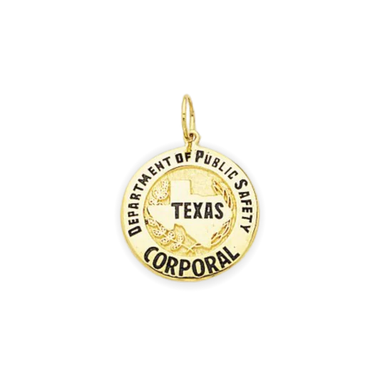 Texas State Dept. of Public Safety Badge Pendant