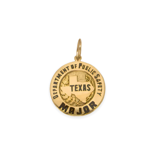 Texas State Dept. of Public Safety Badge Pendant