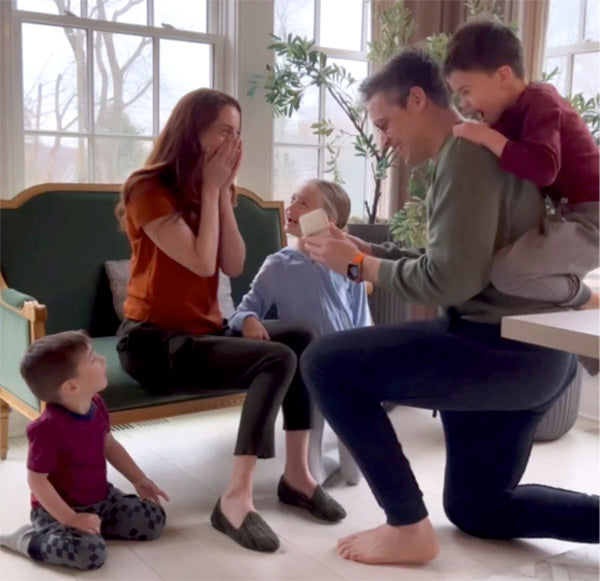 Eva Amurri and Ian Hock Re-Enact Paris Engagement So Kids Can Share the Love