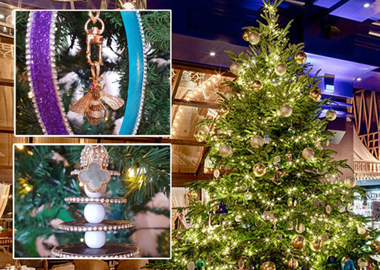 Spanish Hotel's $15MM Gem-Adorned Christmas Tree Is the Most Expensive in the World