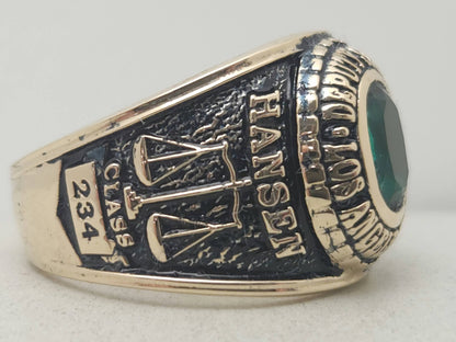 LACSD Official Officers Stone Ring