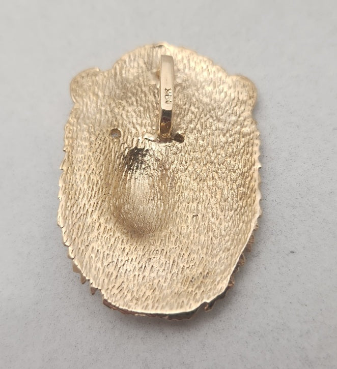 THE KING UNIQUE LION HEAD PENDANT