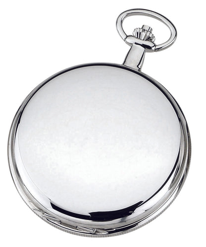 Charles Hubert Polished Finish Full Hunter Mechanical Pocket Watch 3576-W