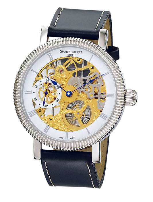 Charles-Hubert Stainless Steel Mechanical Watch 3737-G