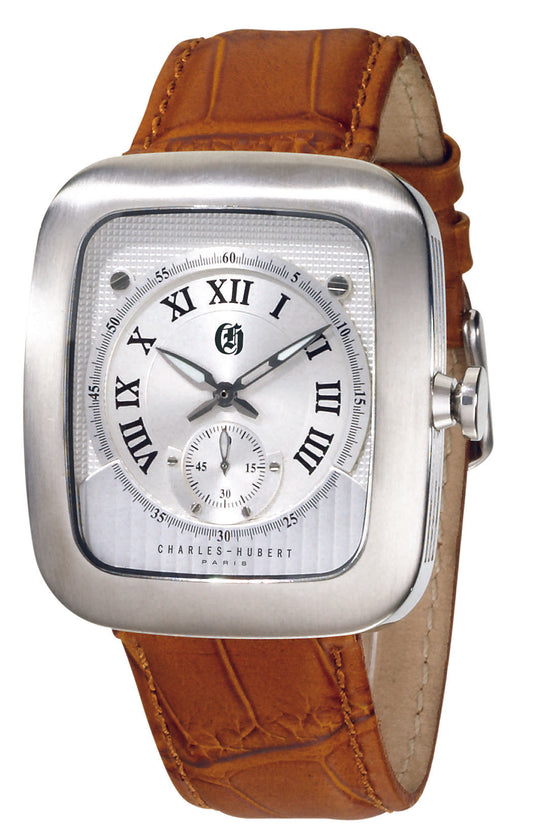 Charles-Hubert Stainless Steel Quartz Watch 3774-W
