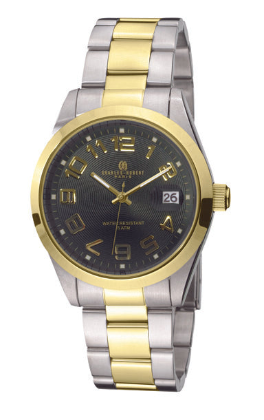 Charles-Hubert Stainless Steel Quartz Watch 3858