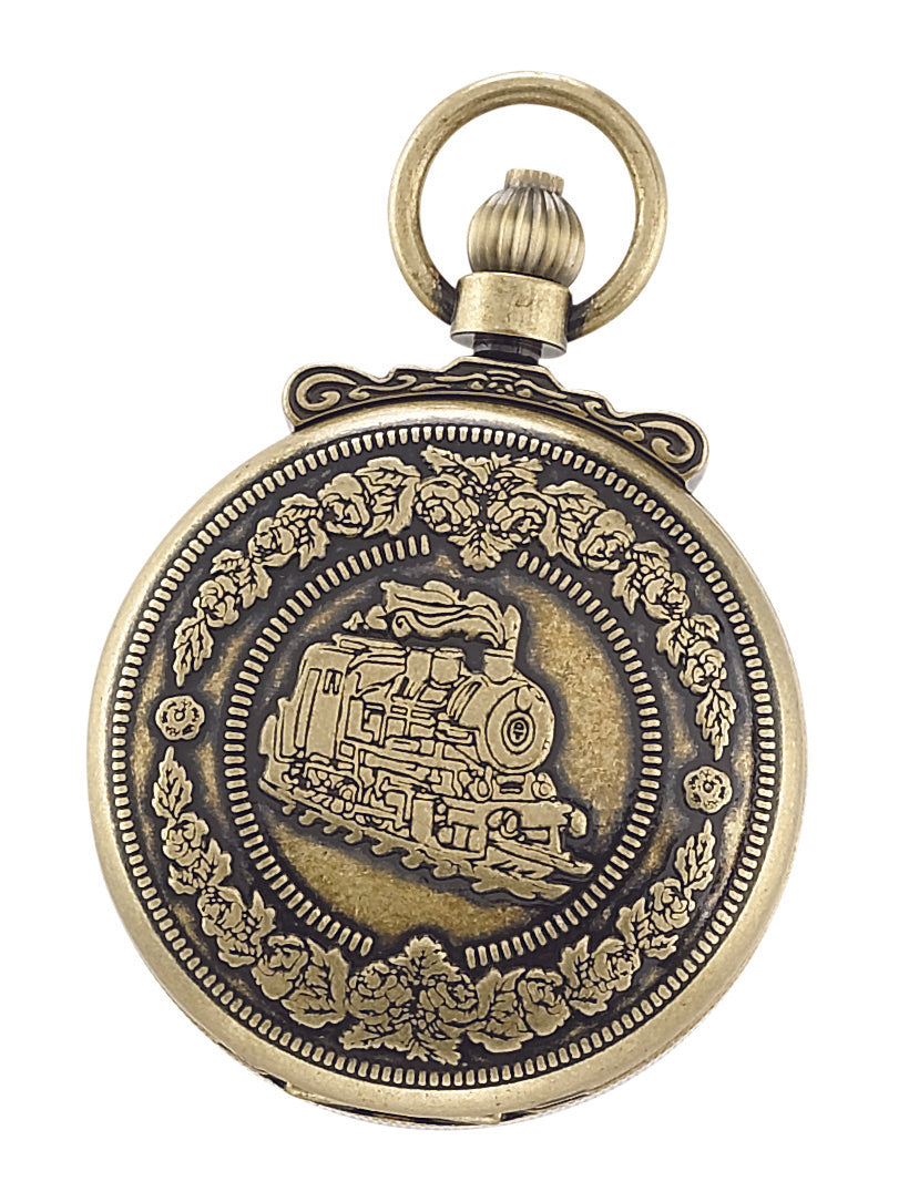 Charles Hubert Full Hunter Quartz Pocket Watch 3863-G