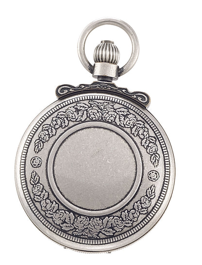 Charles Hubert Full Hunter Quartz Pocket Watch 3863-S