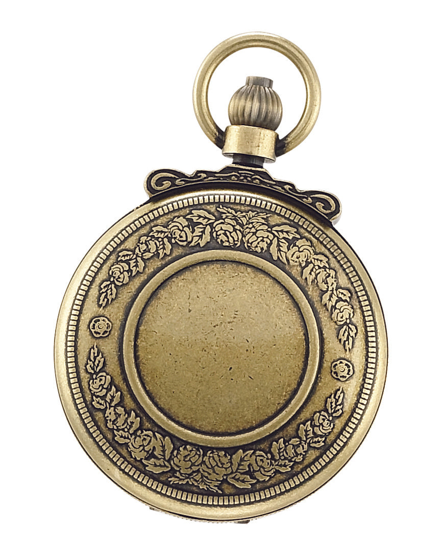 Charles Hubert Full Hunter Quartz Pocket Watch 3864-G