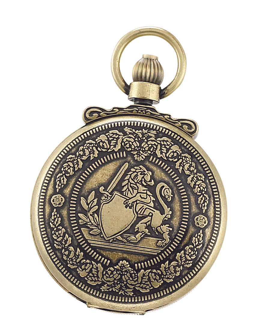 Charles-Hubert Double Full Hunter Mechanical Pocket Watch 3866-G