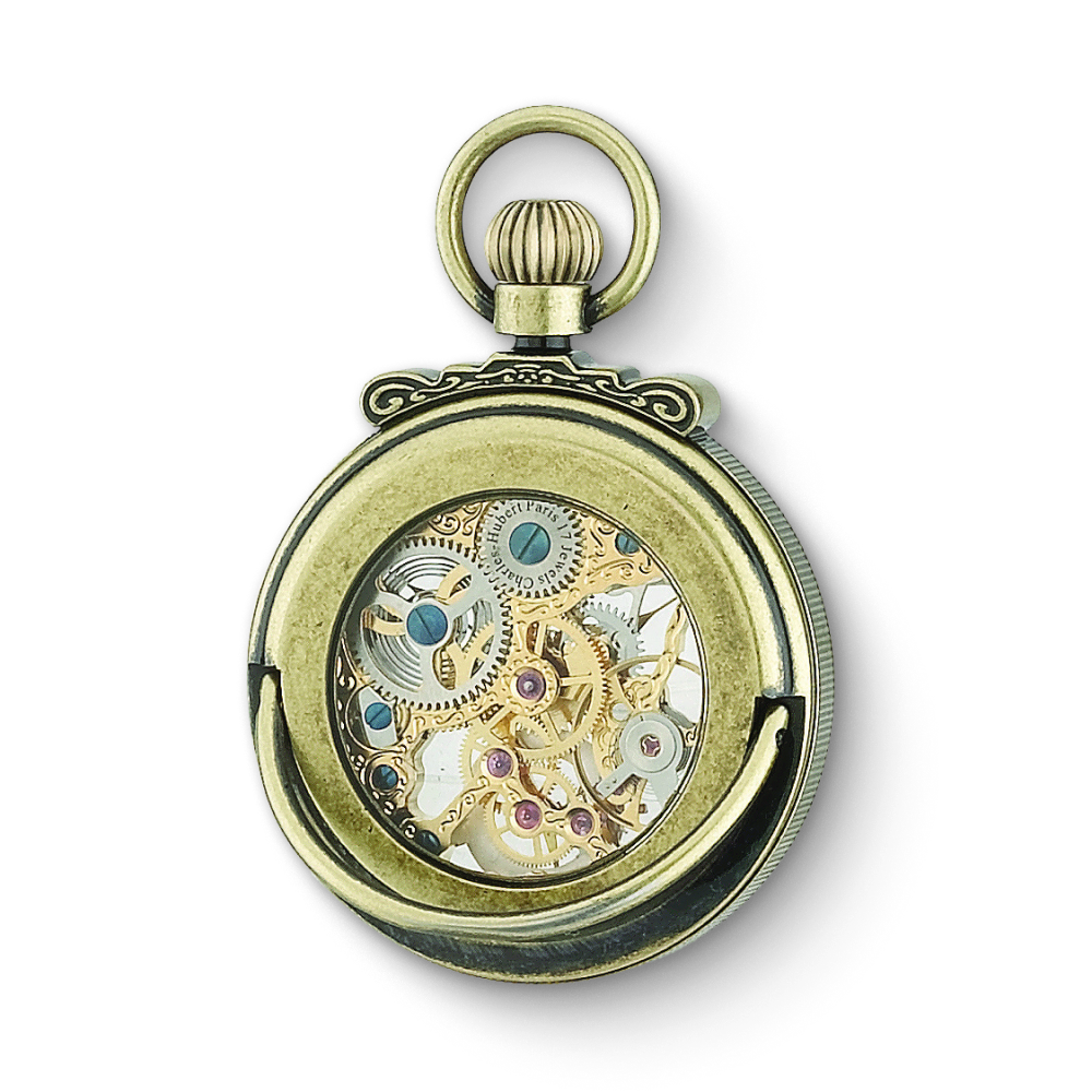 Charles Hubert Open Face Mechanical Pocket Watch 3869-G