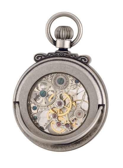 Charles Hubert Open Face Mechanical Pocket Watch 3869-S