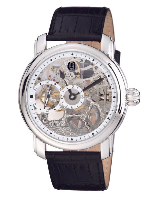 Charles-Hubert Stainless Steel Mechanical Watch 3874