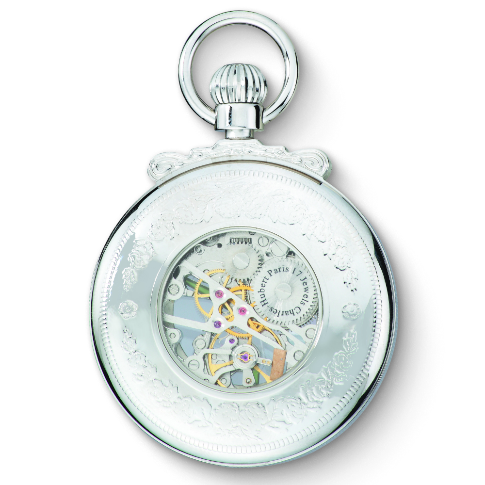 Charles Hubert Open Face Mechanical Pocket Watch 3903-W