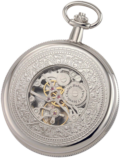 Charles Hubert Full Hunter Mechanical Pocket Watch 3909-W