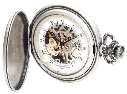 Charles Hubert Full Hunter Mechanical Pocket Watch 3921