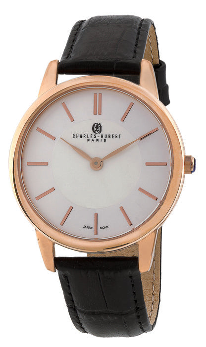Charles-Hubert Stainless Steel Quartz Watch