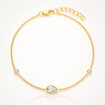 True Origin Lab Grown Diamond VS+ F+ 6.5 in with 1 in extension Complete Bracelet