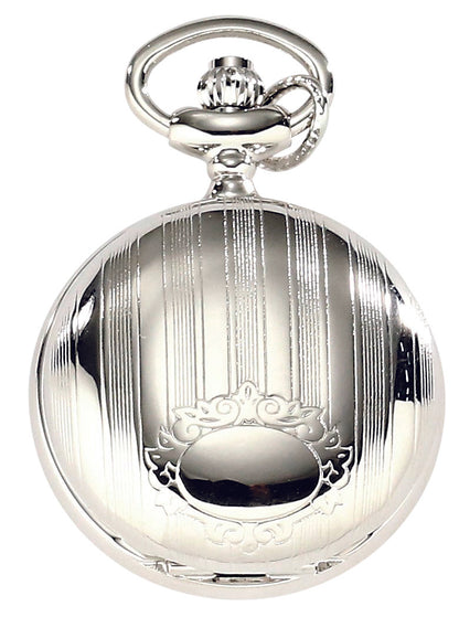 Charles Hubert Full Hunter Quartz Pendant Watch 6816